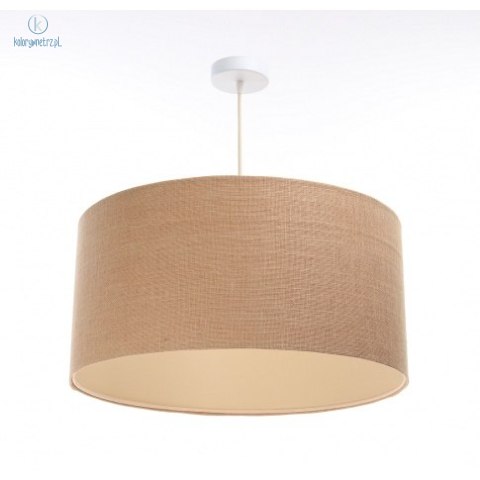 BPS Koncept - lampa wisząca z abażurem BOHO juta, naturalna/beż