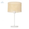 BPS Koncept - rattanowa lampa stołowa/nocna boho ROTANG