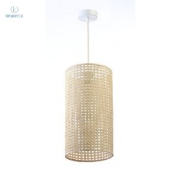 BPS Koncept - rattanowa lampa wisząca boho ROTANG Tuba