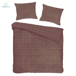 Darymex - pościel satynowa premium MARSELA BROWN, 200x220 cm+2x(70x80 cm)