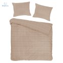 Darymex - pościel satyna premium MARSELA LIGHT BROWN, 140x200 cm+1x(70x80 cm)