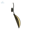 EMIBIG - nowoczesny, designerski kinkiet LOTUS black/gold