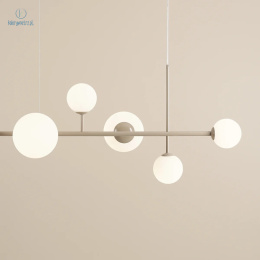 ARTERA - skandynawska lampa wisząca DIONE 6 BEIGE XL