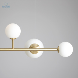 ARTERA - skandynawska lampa wisząca DIONE 6 BRASS XL