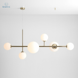 ARTERA - skandynawska lampa wisząca DIONE 6 GOLD XL