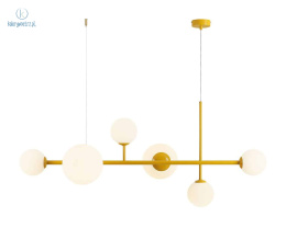 ARTERA - skandynawska lampa wisząca DIONE 6 MUSTARD XL