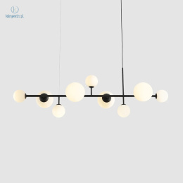 ARTERA - skandynawska lampa wisząca DIONE 9 BLACK XXL