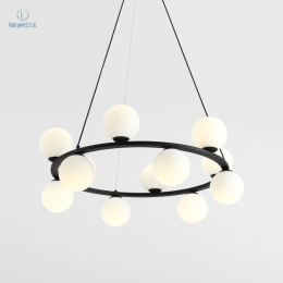 ARTERA - skandynawska lampa wisząca KRONE 12 BLACK