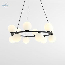 ARTERA - skandynawska lampa wisząca KRONE 12 BLACK