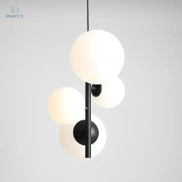 ARTERA - skandynawska lampa wisząca BLOOM 4 BLACK