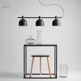 ARTERA - nowoczesna lampa wisząca BERYL 3 BLACK