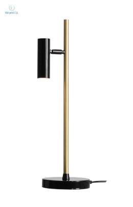 ARTERA - nowoczesna lampka stołowa/nocna TREVO BRASS BLACK