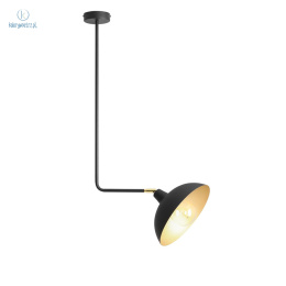 ARTERA - nowoczesna, loftowa lampa sufitowa ESPACE BLACK