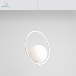 ARTERA - nowoczesna, skandynawska lampa wisząca SOL WHITE