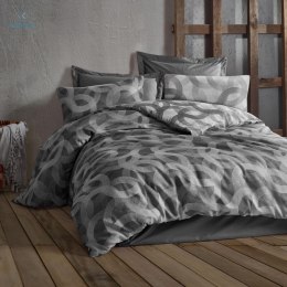 Darymex - Pościel bawełniana SPOTY ANTHRACITE 220x200 cm+2x(70x80 cm) COTTONLOVE JACQUARD