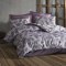 Darymex - Pościel bawełniana SPOTY PURPLE, 160x200 cm+2x(70x80 cm) COTTONLOVE JACQUARD