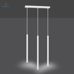 EMIBIG - designerska lampa sufitowa SELTER 3 WHITE, biała