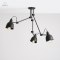 ARTERA - nowoczesna lampa sufitowa AIDA 3 BLACK