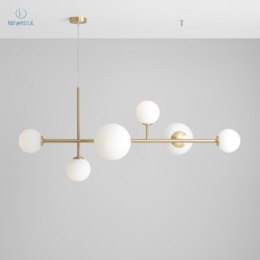 ARTERA - skandynawska lampa wisząca DIONE 6 BRASS XL