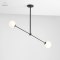 ARTERA - nowoczesna, skandynawska lampa sufitowa OHIO 2 BLACK